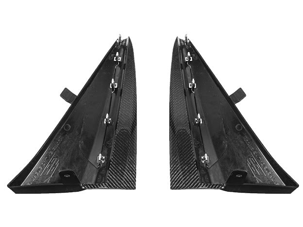 2014-2019 C7 Corvette - Extended Front & Rear Splash Guards / Mud Flaps Pair - for all models