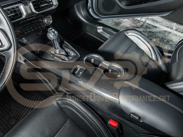 2024-UP FORD MUSTANG S650 | CARBON FIBER  ALL INCLUSIVE CENTER CONSOLE COVER
