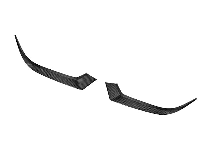 2024-UP FORD MUSTANG S650 ECOBOKST | CARBON FIBER HEADLIGHT EYEBROW TRIM COVER PAIR