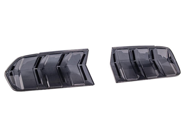 2024-UP FORD MUSTANG S650 | SMOKE TINTED REAR TAIL LIGHT TRIM BEZEL COVER