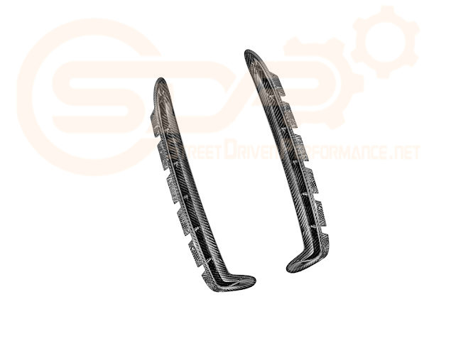 2015-20 FORD MUSTANG | CARBON FIBER FRONT SIDE FENDER VENT COVER