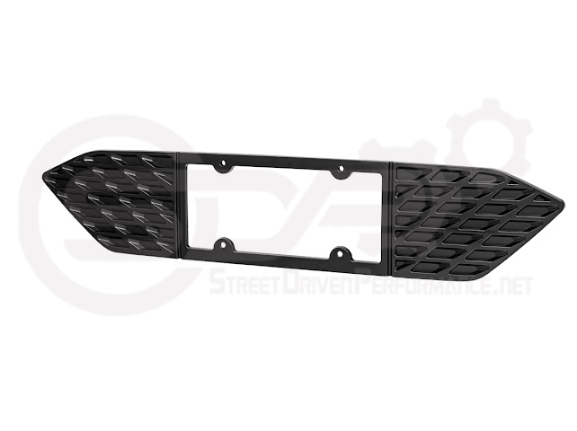 2024-UP FORD MUSTANG S650 | REAR LICENSE PLATE FRAME TRIM COVER