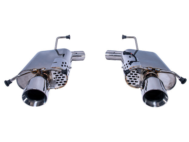 2009-2015 Cadillac CTS-V V2 | Sedan Stainless Steel Axle Back 4.25" Dual Tips Exhaust