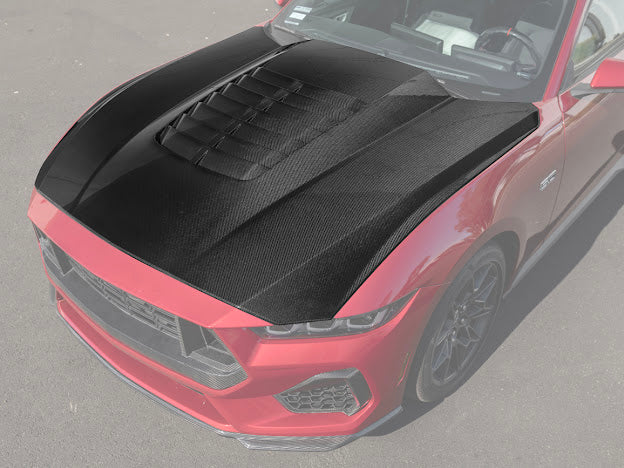2024-UP MUSTANG S650 | GT500 PACKAGE FRONT VENTED HOOD