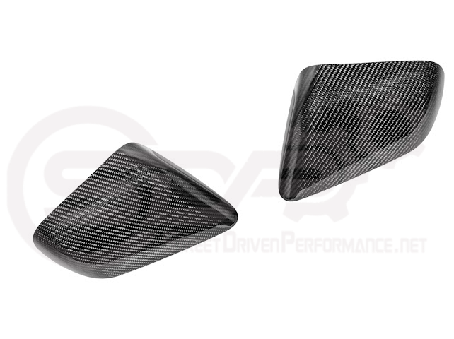 2015-2023 FORD MUSTANG W/ SIGNAL LIGHT | CARBON FIBER SIDE MIRROR CAP COVER PAIR