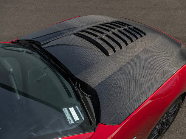 2024-UP MUSTANG S650 | GT500 PACKAGE FRONT VENTED HOOD