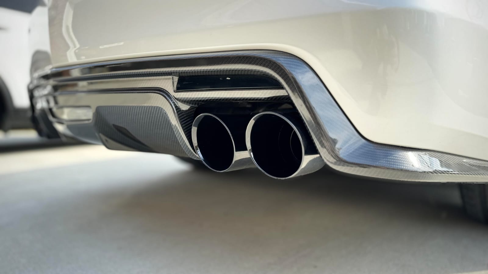 2016+ Cadillac CTS-V V3 Sedan | NPP Valved Axle Back Quad Tips Exhaust