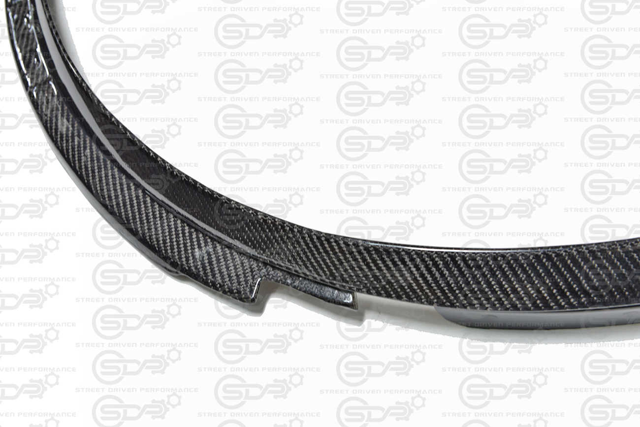 2014-2019 Corvette C7 Factory Style CARBON FIBER Front Wheel Trim Fender Flares