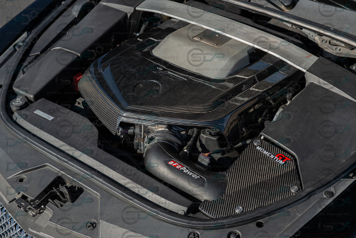 Carbon Fiber Engine Cover for Chevrolet LSx LSA Supercharged engines