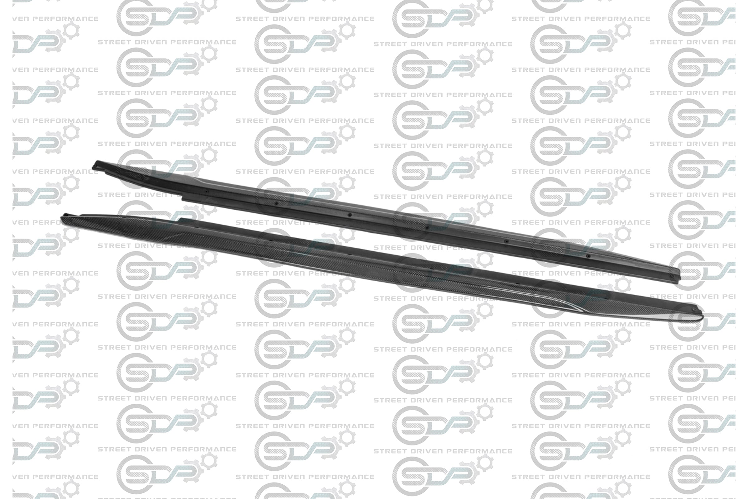 2014+ CTS - Carbon Fiber Side Skirts Rocker Panels Ground Effects