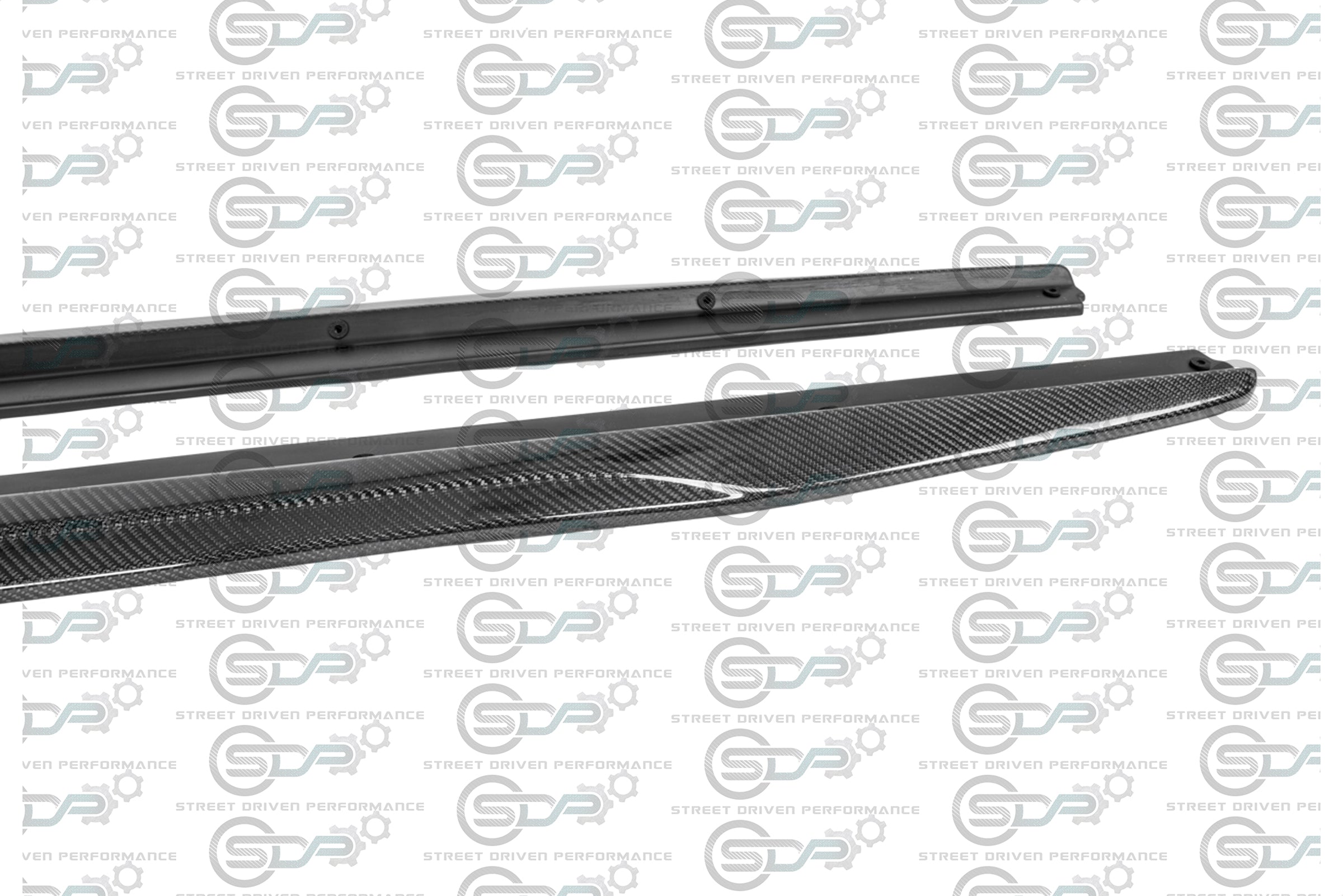 2014+ CTS - Carbon Fiber Side Skirts Rocker Panels Ground Effects
