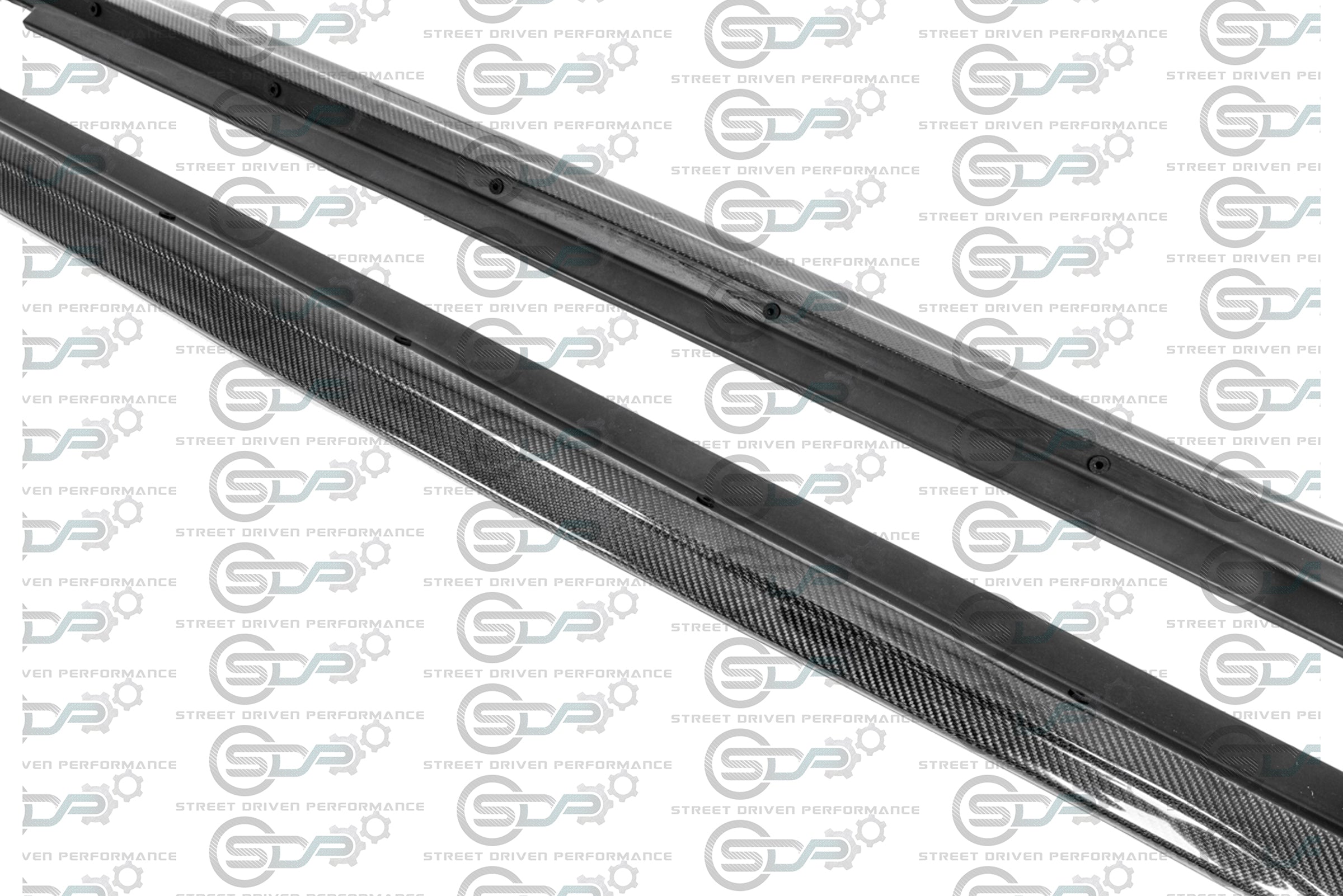 2014+ CTS - Carbon Fiber Side Skirts Rocker Panels Ground Effects