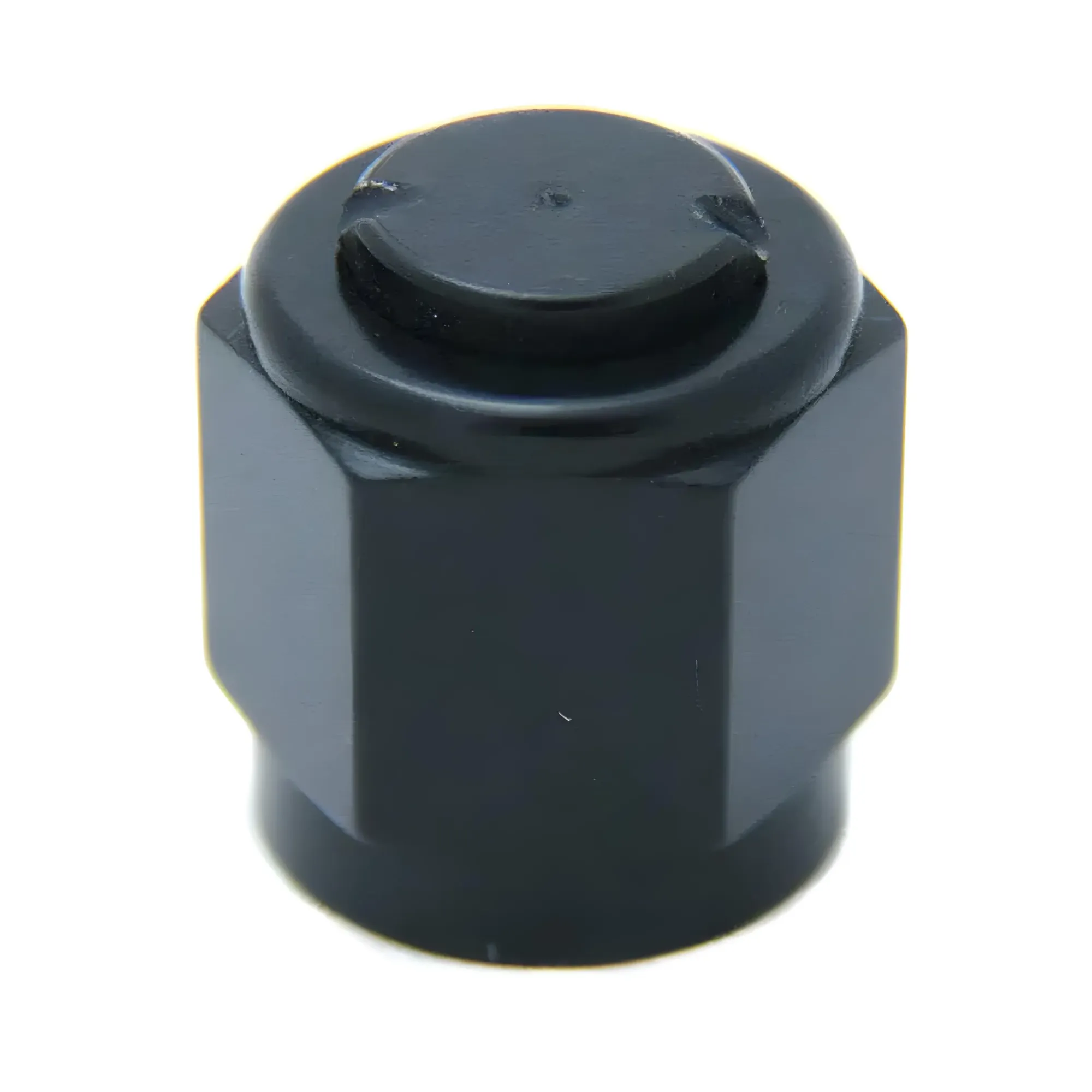 Nitrous Outlet 6AN Aluminum Cap (Black)