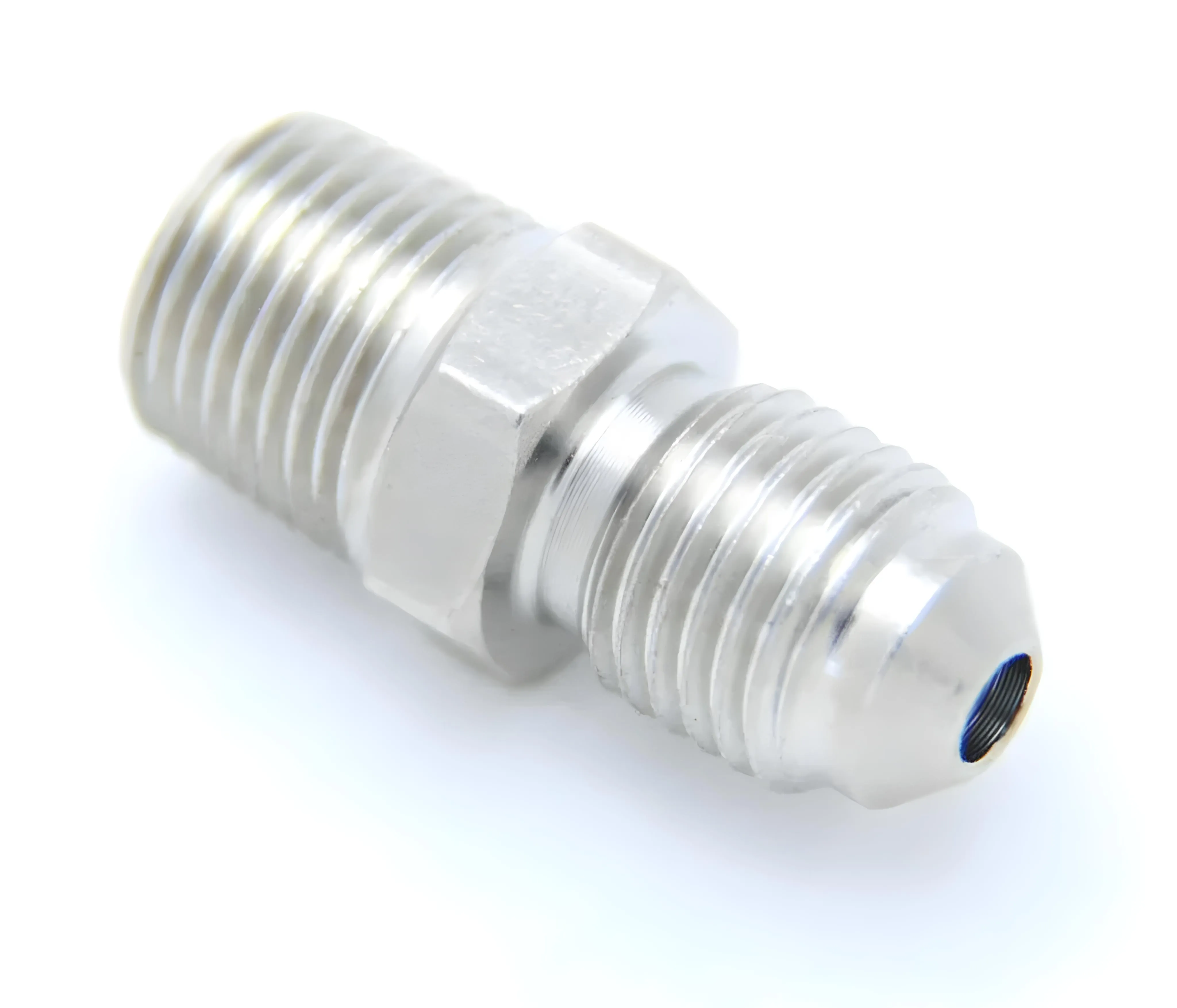 Nitrous Outlet 1/8" NPT x 3AN Straight Fitting - Male/Male