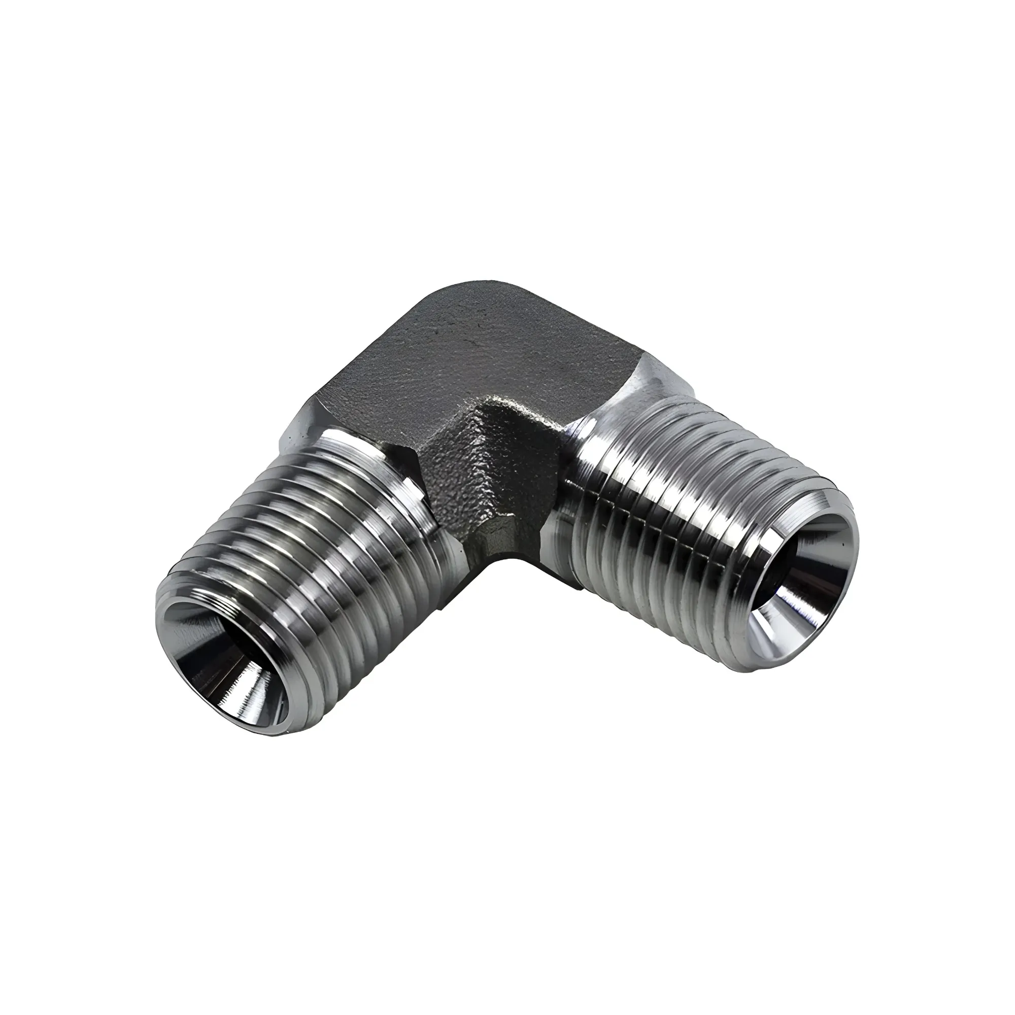 Nitrous Outlet 1/8" NPT x 1/8" NPT 90 Degree Fitting - Male/Male (Stainless Steel)