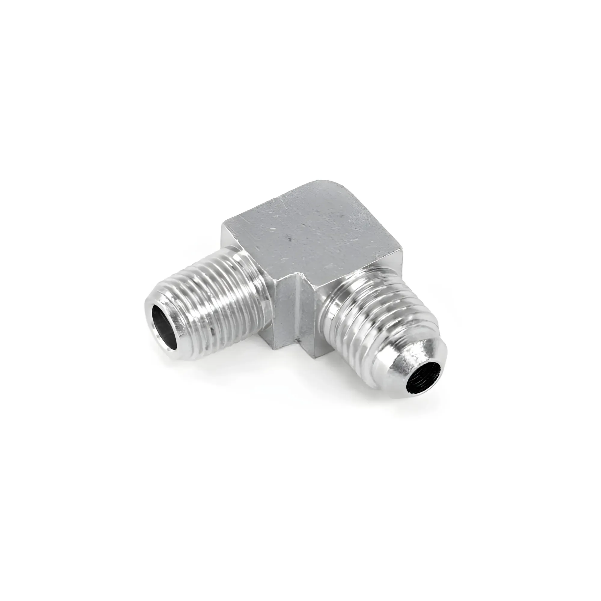 Nitrous Outlet 1/8" NPT x 4AN 90 Degree Fitting - Male/Male (Bar Stock)