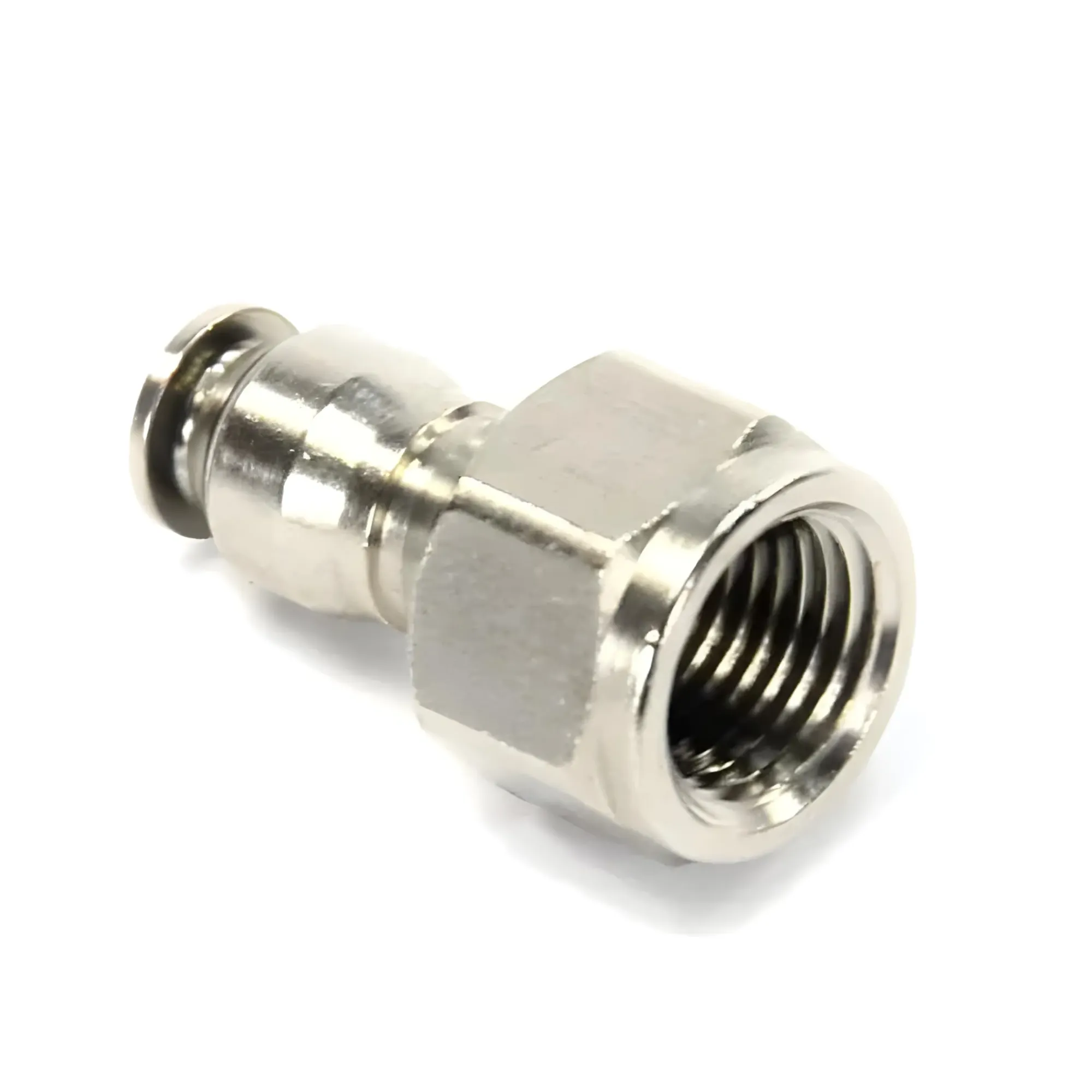 Nitrous Outlet 1/8" Tube x 3AN Female NPT Push-to-Connect Fitting
