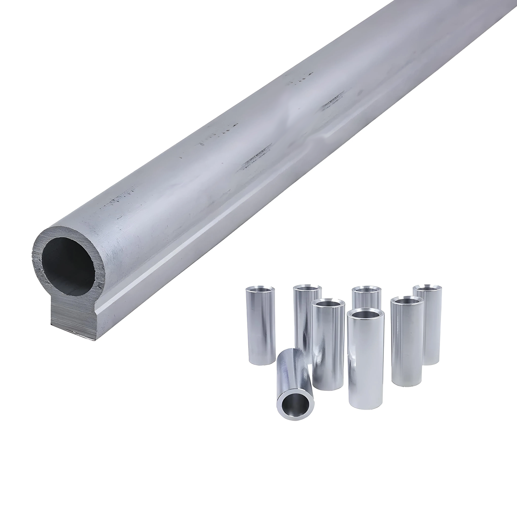 Nitrous Outlet Pro-Mod Manifold EFI Conversion Kit - 31/32" ID Fuel Rail 48" Long , 8 Weld-In Injector Bungs