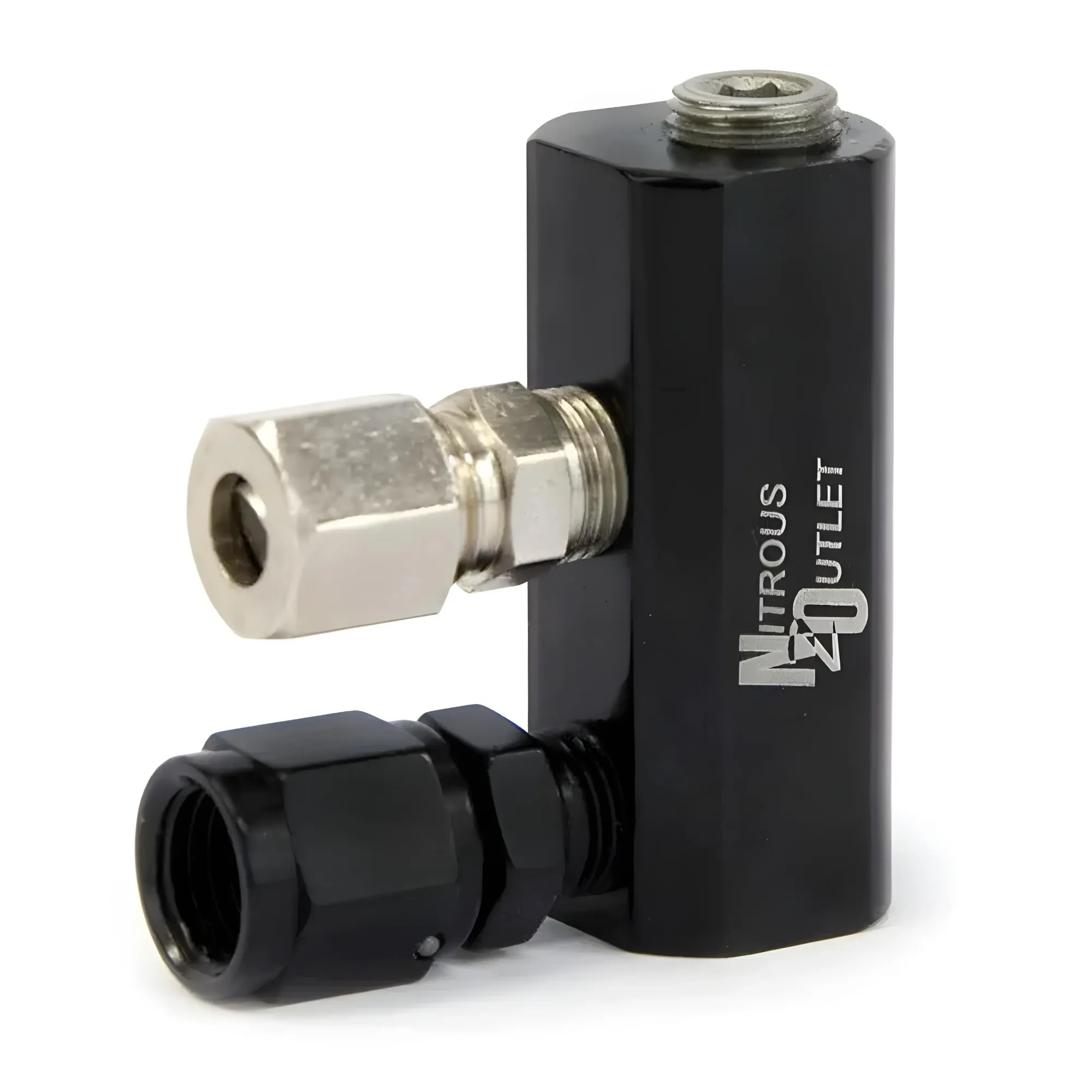 Nitrous Outlet GM/Pontiac LSX Shrader Valve Fuel Adapter Kit - 1997-2013 Corvette/2004-2006 GTO/2006-2007 CTS-V