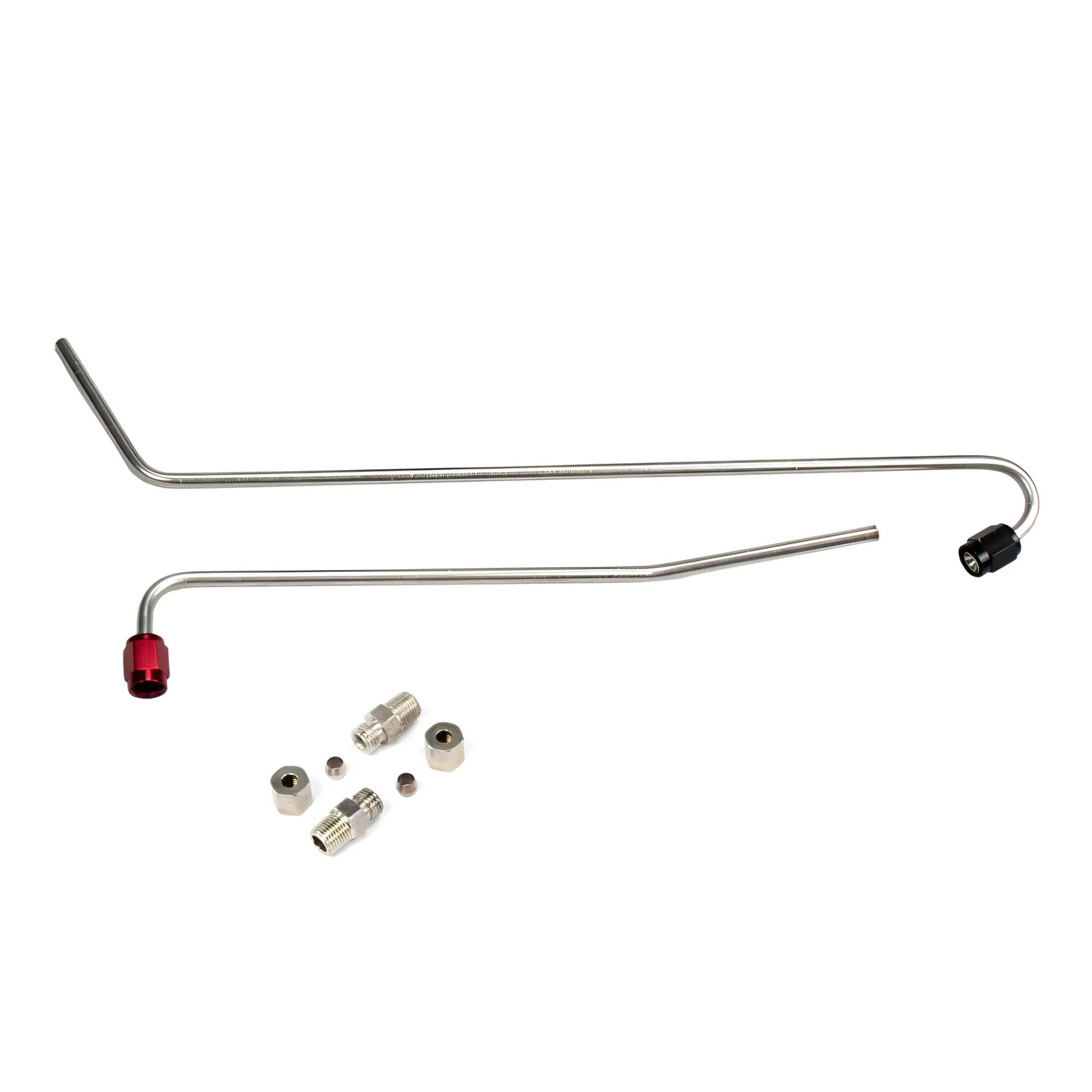 Nitrous Outlet GM BTR Equalizer 1 LS1/LS2 Throttle Body Plate System Hardline Kit - Solenoids To Plate