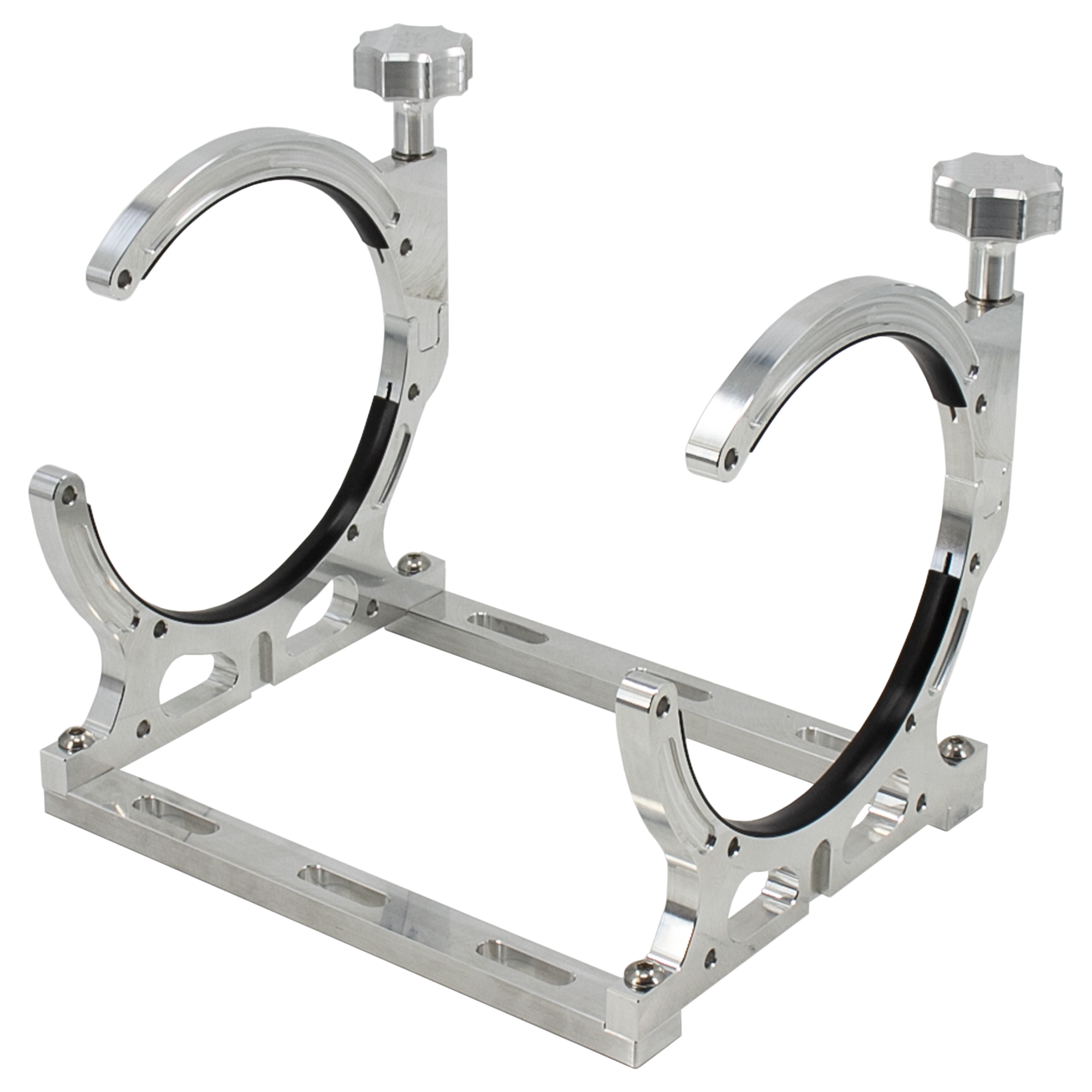 Nitrous Outlet Single Billet Vertical Mount Bottle Bracket - 10lb/15lb