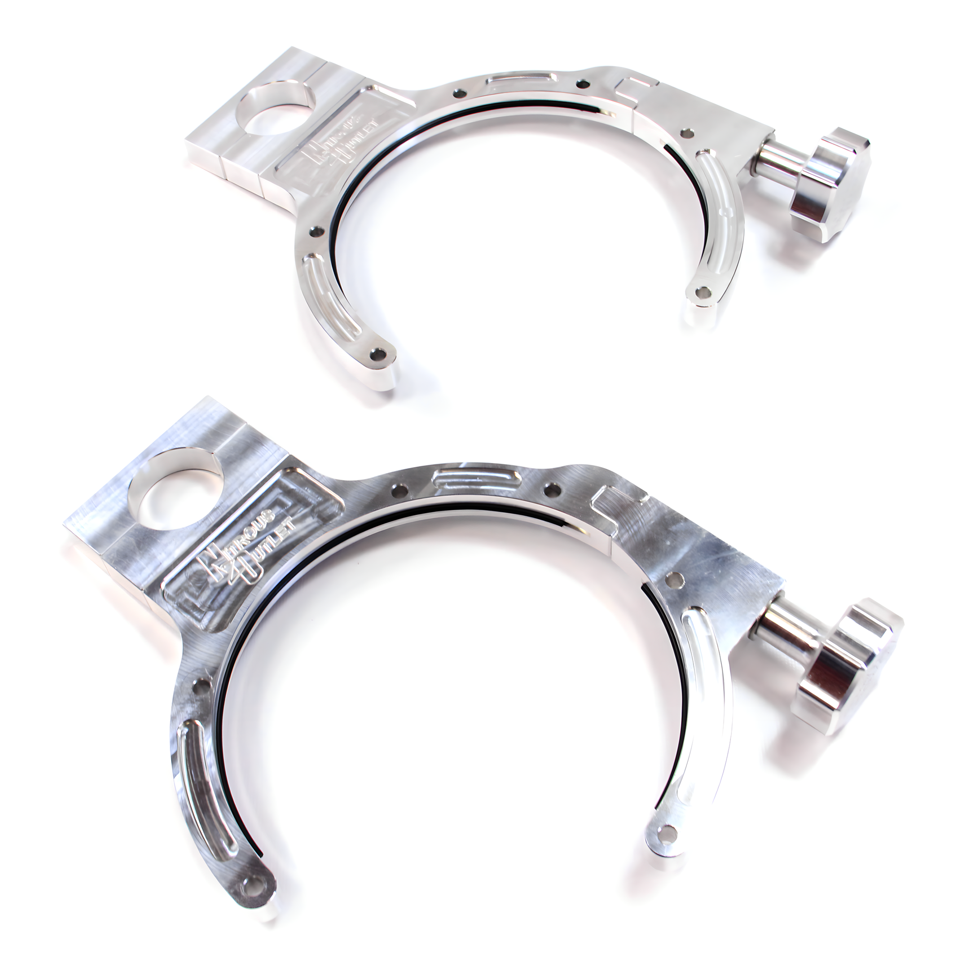 Nitrous Outlet Billet Bar Mount Bottle Bracket  - 1-1/4" Bar
