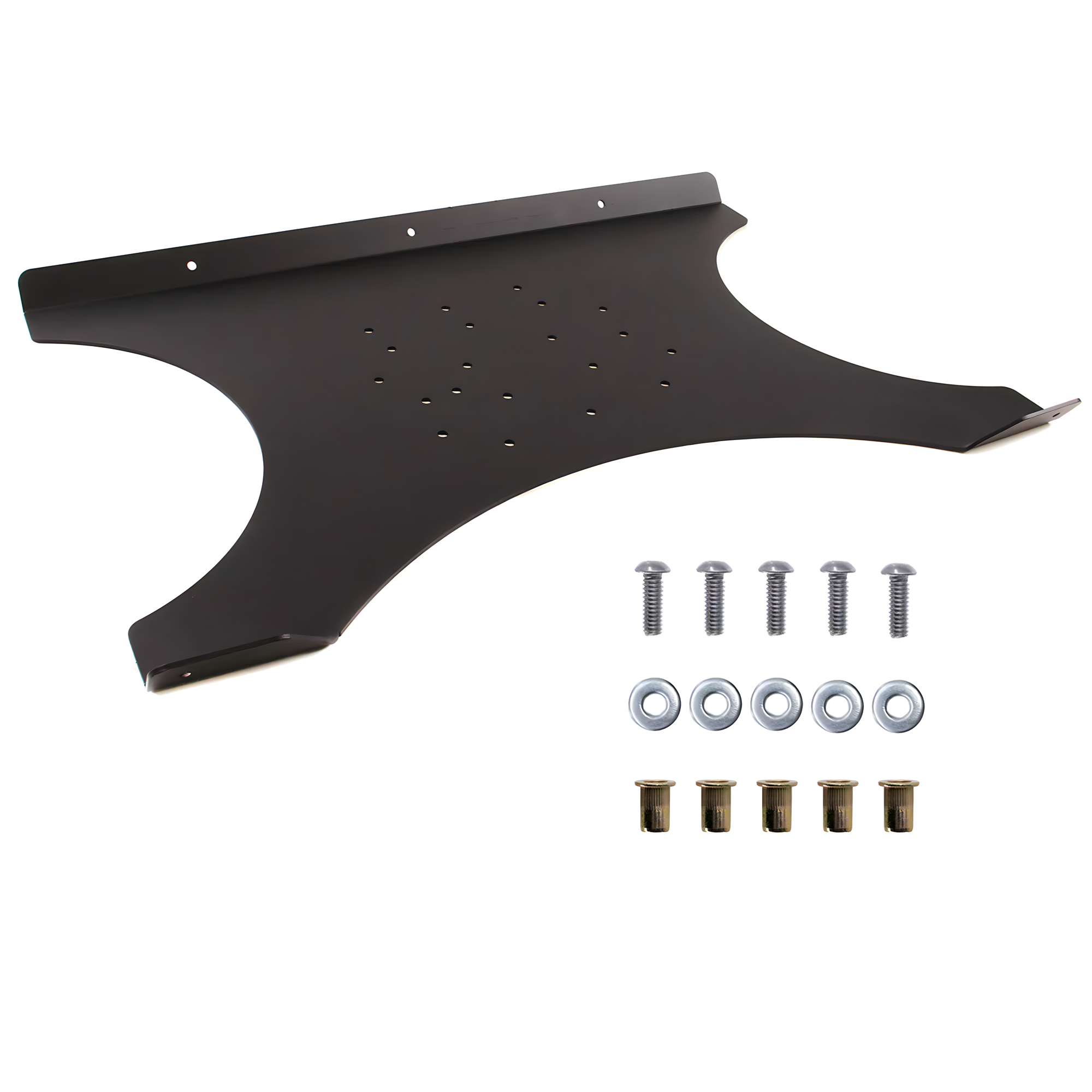 Nitrous Outlet Ford 2011-2014 Mustang X-Brace Bottle Bracket Mounting Plate - Mounts One Bottle Between Floor and Quarter ...