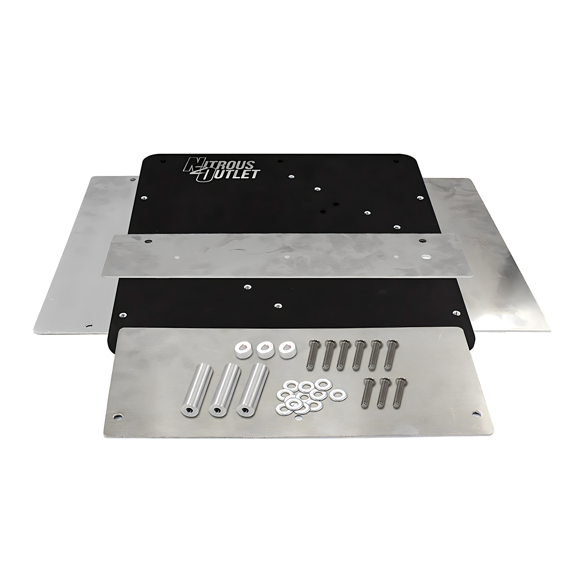 00-33012 Nitrous Outlet GM 2020-2024 C8 Corvette Bottle Bracket Mount - Mounts One or Two Bottles in Front Storage Compart...