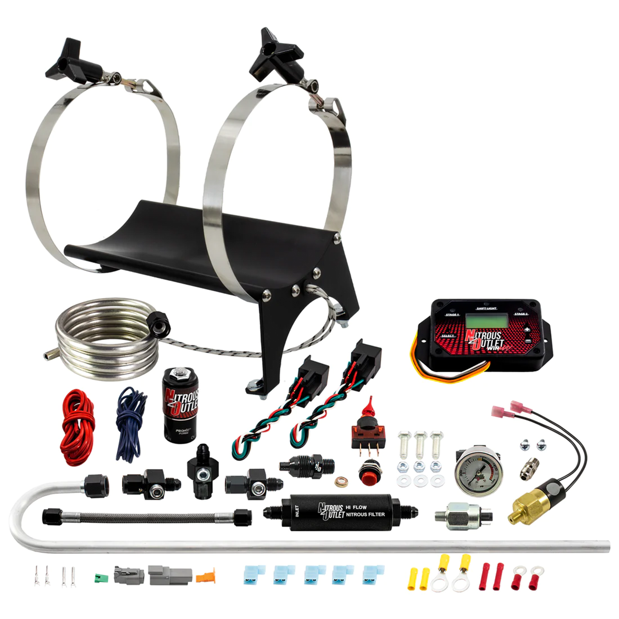 Nitrous Outlet Ultimate Nitrous Accessory Package - WinMax - Low Fuel Pressure/4AN
