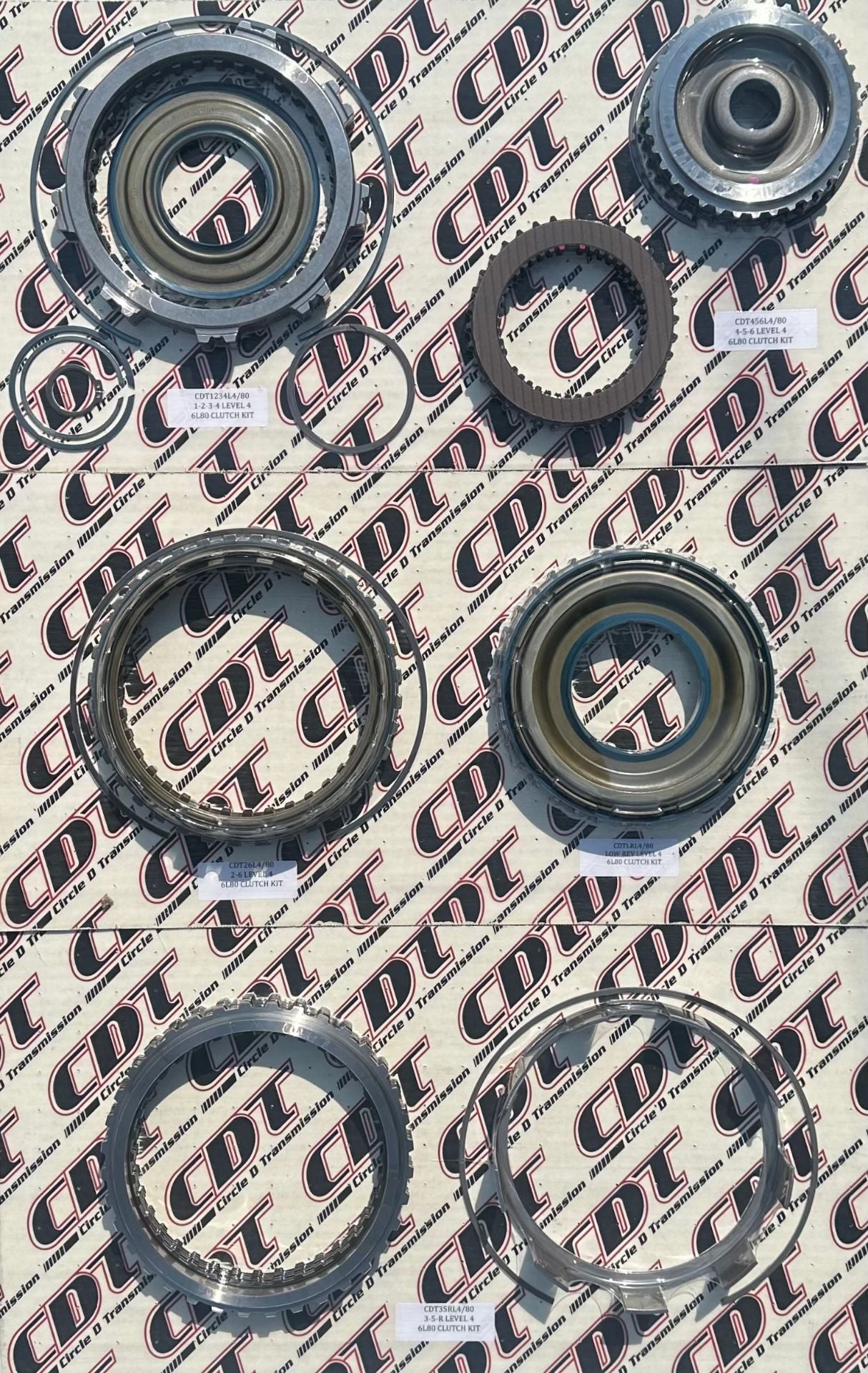 6L80 Performance Transmission Rebuild Kit - CDT Level 4