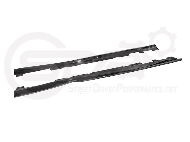 2016-2024 Camaro SS & 2019-2024 Chevrolet Camaro LT / LS / RS Models | SDP T6 Style GLOSSY BLACK Front Lip Splitter Side End Cap & Side Skirts Aero Kit