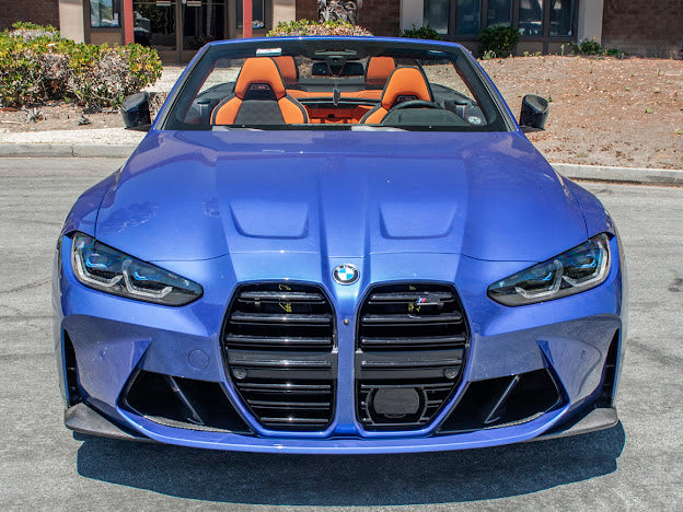 2021-Up BMW G82 / G83 M4 | Factory Extended Style Carbon Fiber Front Lip Splitter Pair Ground Effects