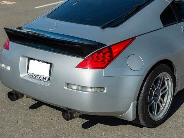 2003-2008 Nissan 350Z RB Style ABS Plastic Ducktail Rear Trunk Lid Wing Spoiler