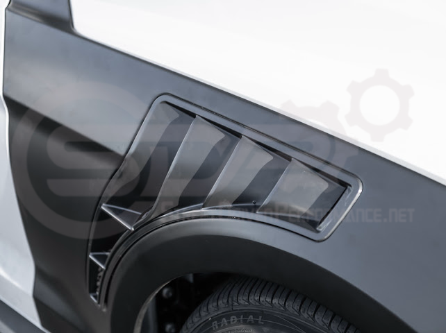 2018-2023 Ford Mustang S550 | GTD Style Primed Black Front Side Vented Fenders