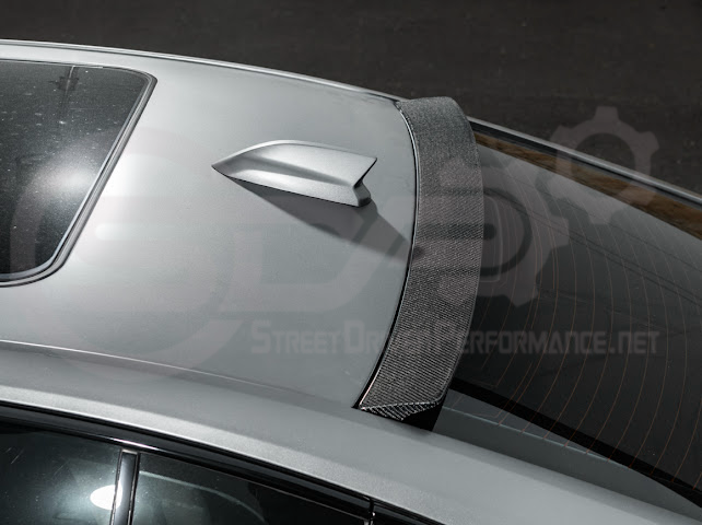 2020-Present Cadillac CT5 / CT5-V / CT5-V Blackwing | SDP Performance Style CARBON FIBER Rear Window Top Roof Spoiler Wing