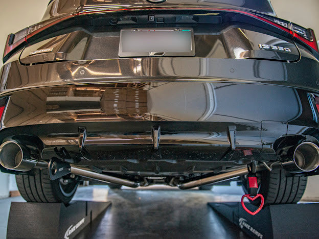 2021-PRESENT LEXUS IS300 IS350 MUFFLER DELETE AXLE BACK DUAL TIPS EXHAUST PAIR