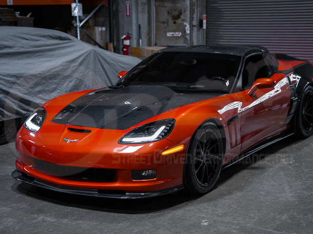 2005-2013 Chevrolet Corvette C6 | Amber Light LED Side Fender Markers Pair (Front and / or Rear) {Clear, Amber, Red, or Smoke Lenses}