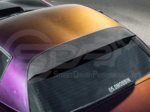 1997-2004 Corvette C5 Z06 Coupe | SDP Performance CARBON FIBER Rear Window Top Roof Wing Spoiler
