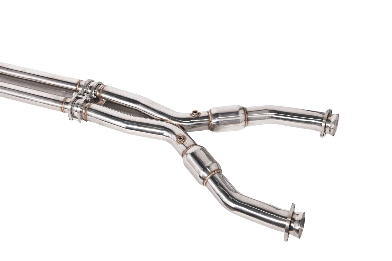 2009-2015 Cadillac CTS-V V2 Coupe | 1-7/8" STAINLESS HEADERS WITH X-PIPE