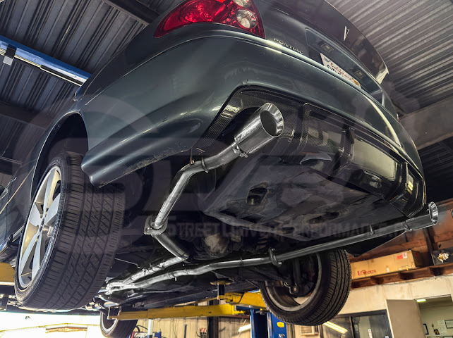 2005-2006 PONTIAC GTO | T-304 STRAIGHT-THROUGH CAT-BACK EXHAUST W/ 4" TIPS