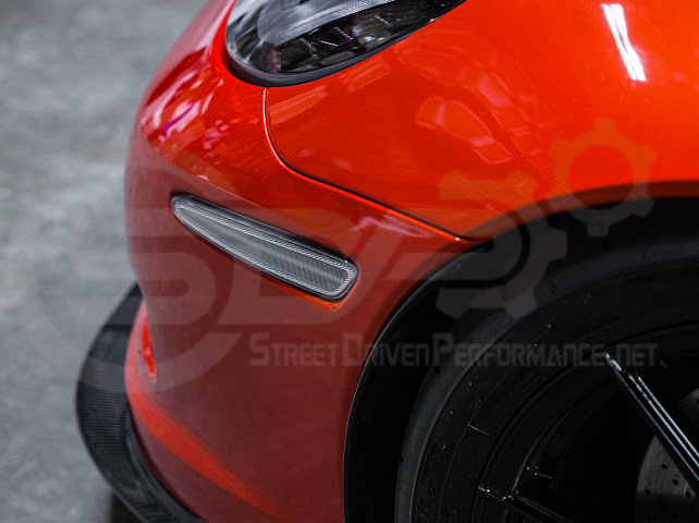 2005-2013 Chevrolet Corvette C6 | Amber Light LED Side Fender Markers Pair (Front and / or Rear) {Clear, Amber, Red, or Smoke Lenses}