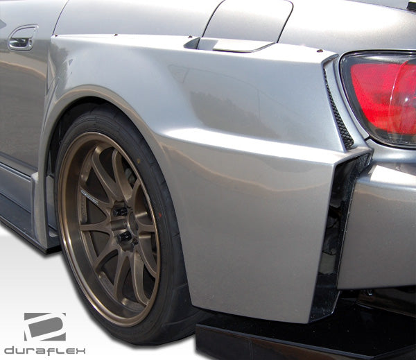 2000-2009 Honda S2000 Duraflex AM-S Wide Body Rear Fender Flares - 2 Piece
