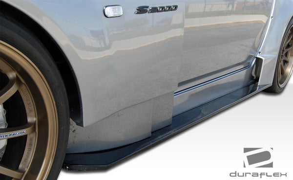 2000-2009 Honda S2000 Duraflex AM-S Wide Body Side Skirts Rocker Panels - 6 Piece