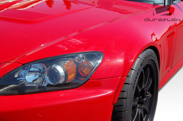 2000-2009 Honda S2000 Duraflex A-Sport Front Fenders (+25mm)  - 6 Piece