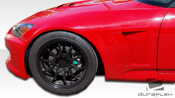2000-2009 Honda S2000 Duraflex A-Sport Front Fenders (+25mm)  - 6 Piece