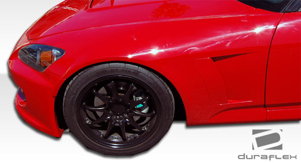 2000-2009 Honda S2000 Duraflex A-Sport Front Fenders (+25mm)  - 6 Piece