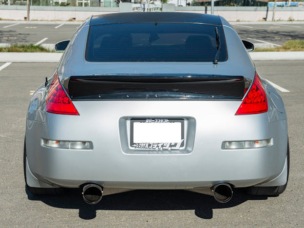 2003-2008 Nissan 350Z RB Style ABS Plastic Ducktail Rear Trunk Lid Wing Spoiler