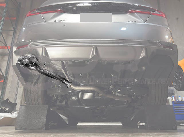 2025-PRESENT TOYOTA CAMRY SE & XSE | MUFFLER DELETE AXLE BACK EXHAUST (CHROME TIPS OR BURNT BLUE TIPS)