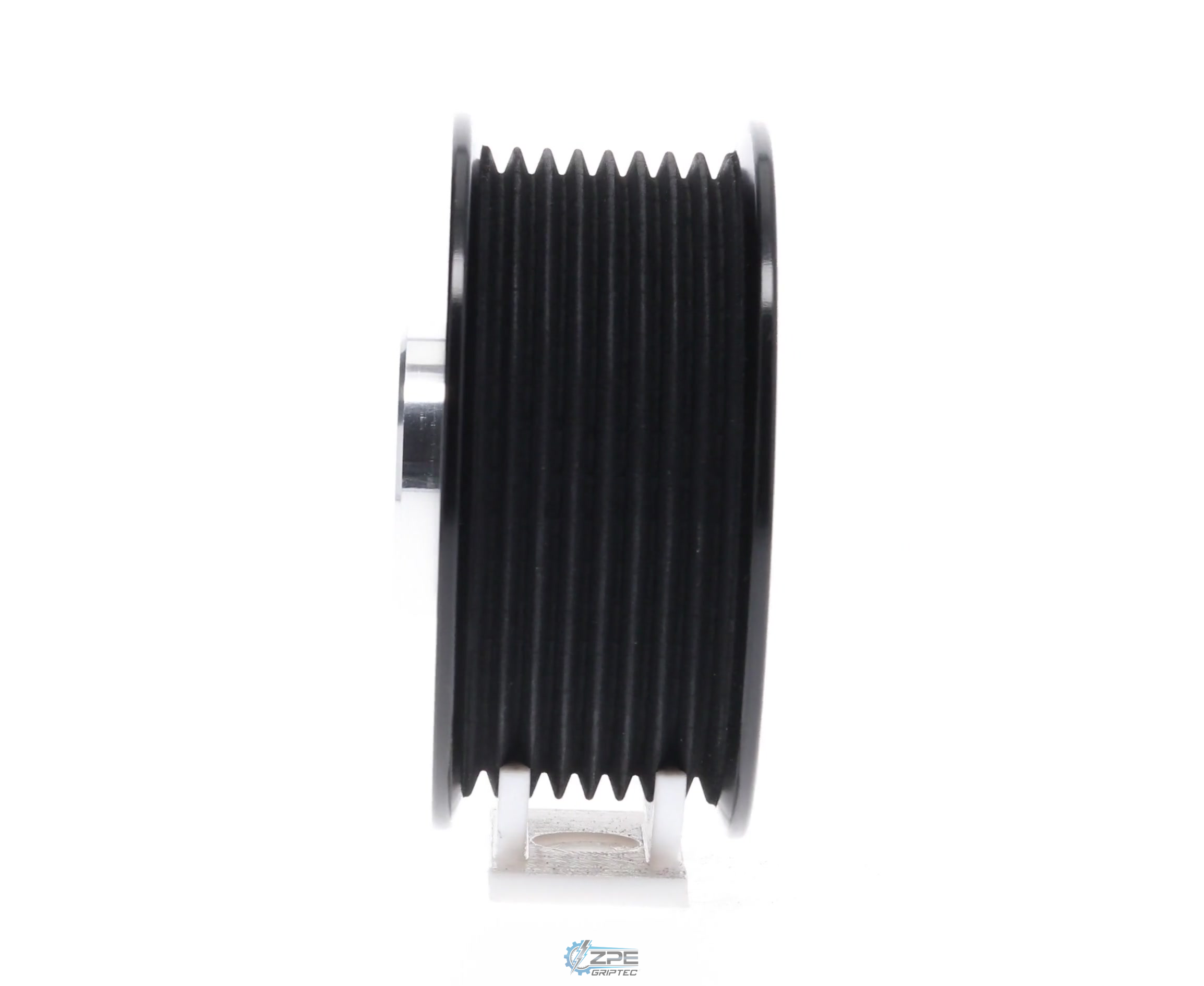 3.00" 8 Rib ZPE GripTec® 2pc Vortech YSi/JT/V3 L3 Black Pulley & Hub Kit