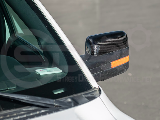 2009-2014 Ford F-150 Raptor SVT | Factory Style Carbon Fiber Mirror Covers Replacement